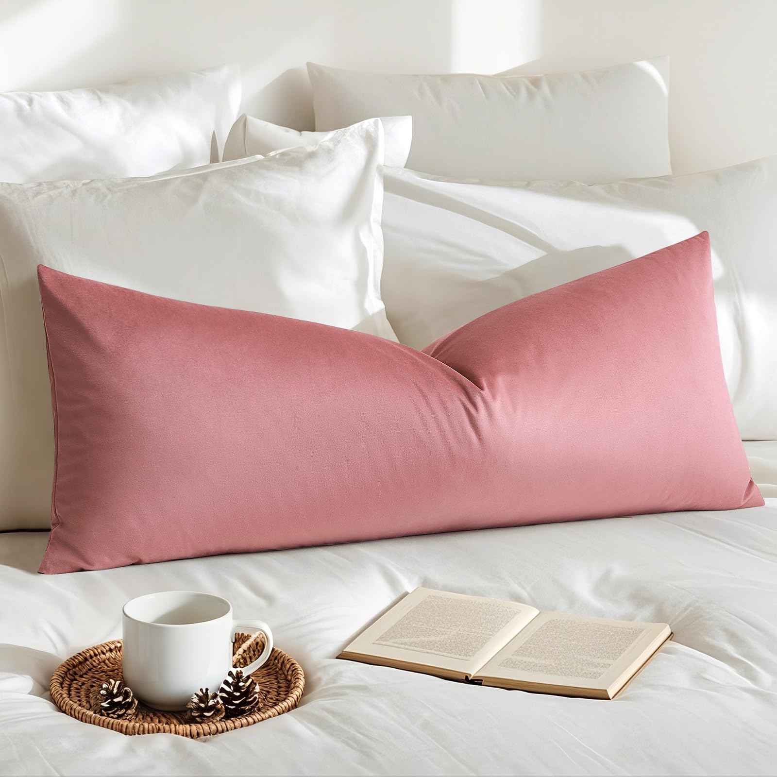 Artscope Luxury Velvet Pillow Covers Super Soft Decorative Square Throw Pillow Covers Case Cushion Covers for Sofa Couch Bedroom Car Decor 12x20 Inch Gold