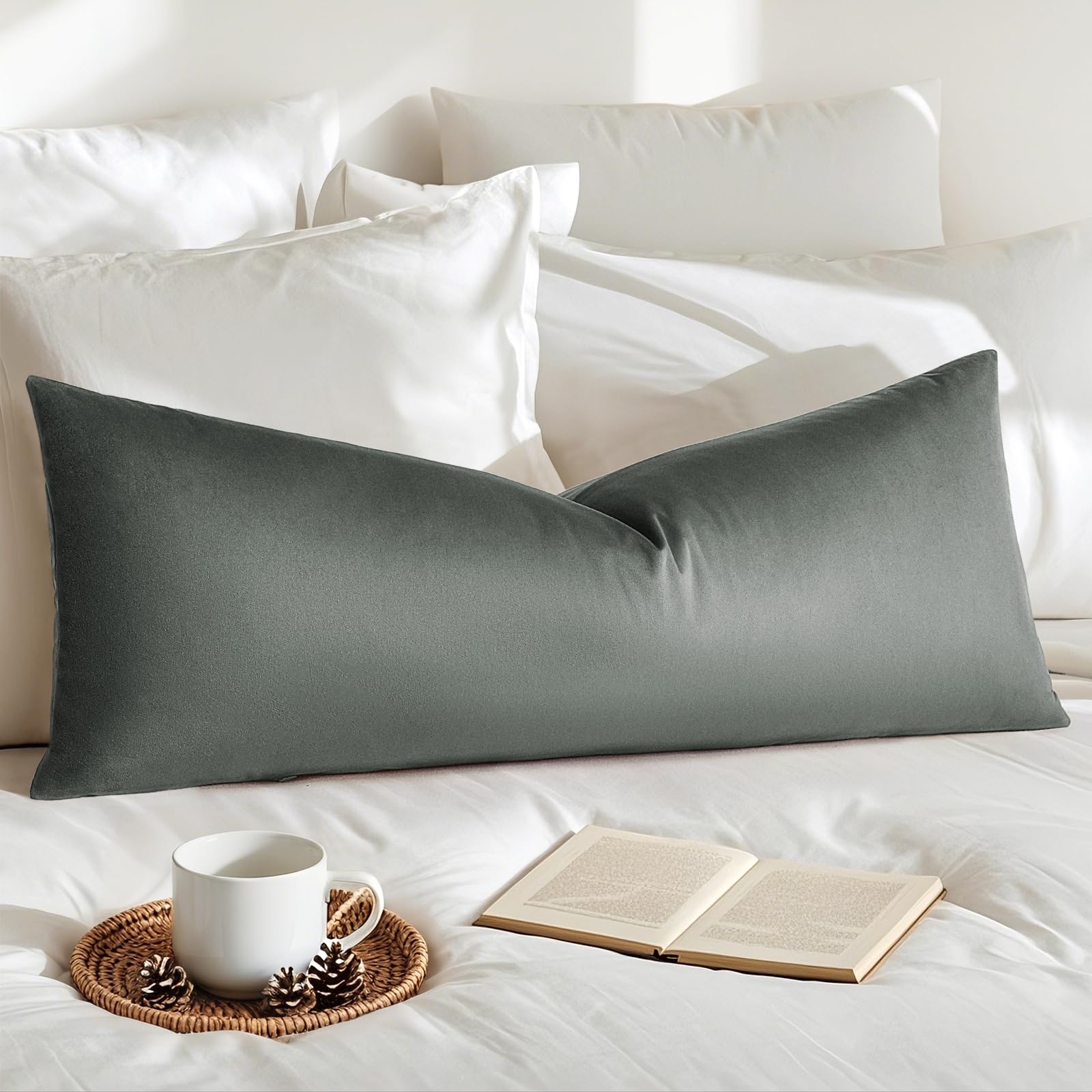 Artscope Luxury Velvet Pillow Covers Super Soft Decorative Square Throw Pillow Covers Case Cushion Covers for Sofa Couch Bedroom Car Decor 12x20 Inch Gold
